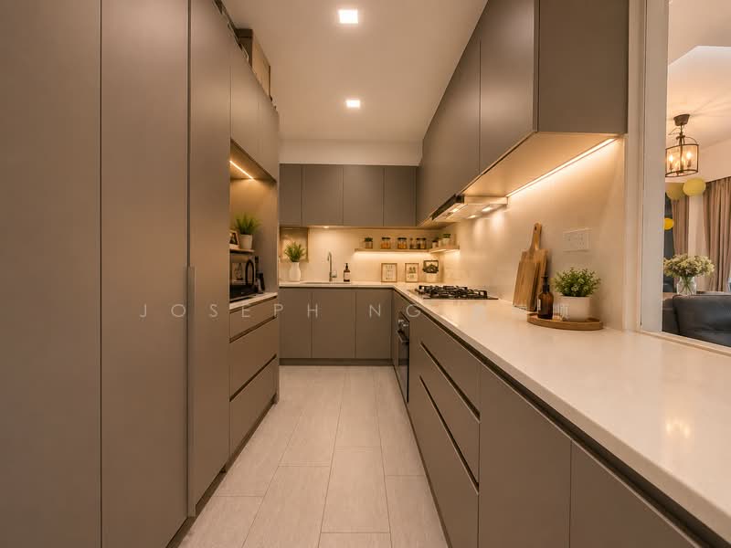Waterwoods, Punggol Field Walk, 4 Bedrooms, 1,281 sqft, Executive Condominium For Sale, by Joseph Ng 黄德顺, 60130297 - Kitchen - PropertyGuru.com.sg