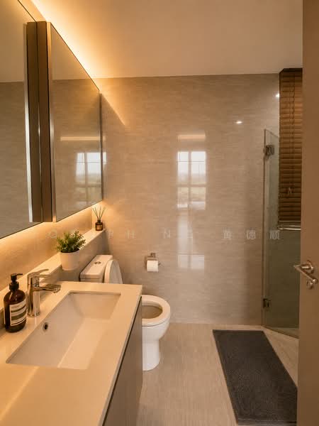 Waterwoods, Punggol Field Walk, 4 Bedrooms, 1,281 sqft, Executive Condominium For Sale, by Joseph Ng 黄德顺, 60130297 - Bathroom - PropertyGuru.com.sg