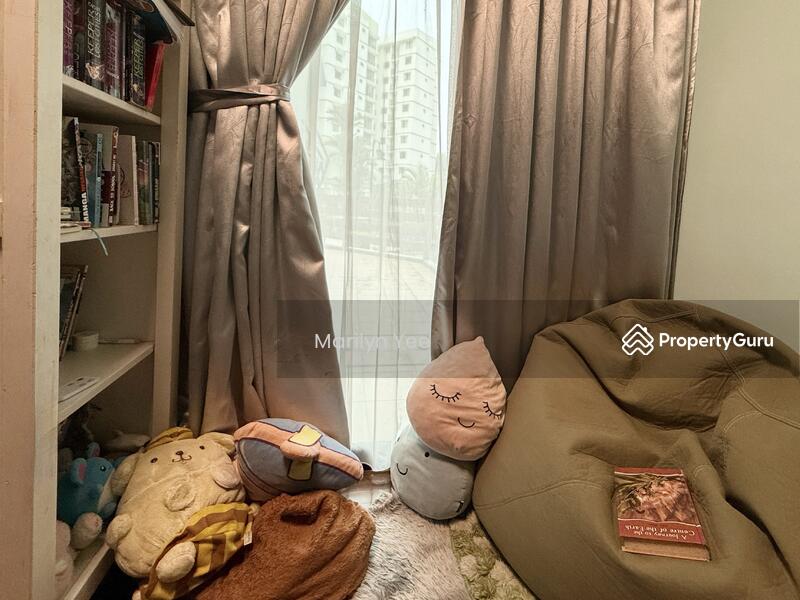 Cosy reading corner in bedroom 2