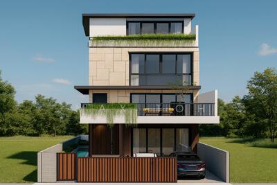 For Sale - ⭐️⭐️ LANDED7772 @ D10 BRAND NEW SEMI-DETACHED WALK TO TAN KAH KEE MRT