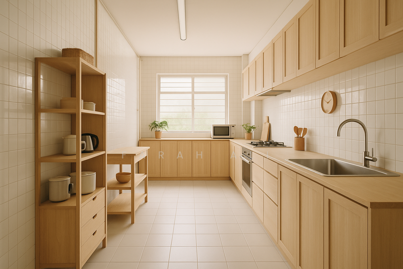 Mock-up of Kitchen