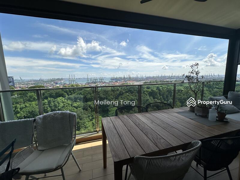 Balcony with panoramic view