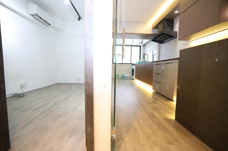 Kitchenette and grandma's quarters 