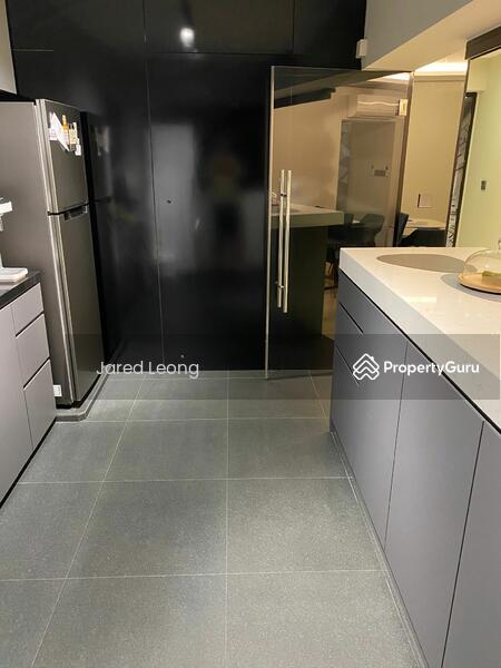 Kitchen with bomb shelter