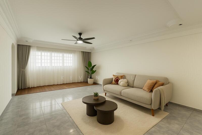 AI - Staged Living Room