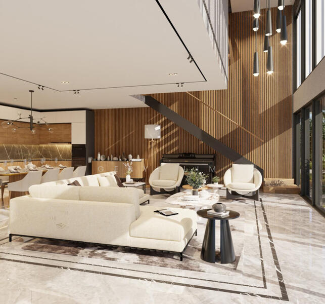 Artist impression of another brand new semi detach by developer