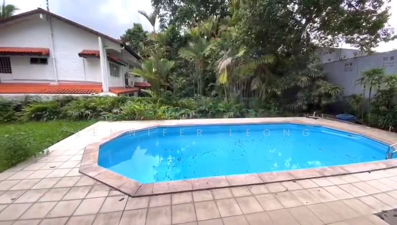 Bukit Timah 2-Sty Bungalow MGS Within 1 km, Jalan Kampong Chantek Binjai Park Swiss Club Road, Clementi Park / Upper Bukit Timah, 5 Bedrooms, 5,000 sqft, Detached House For Sale, by Jennifer Leong, 60134947 - Exterior - PropertyGuru.com.sg