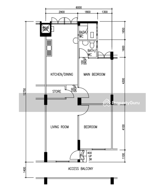 For Rent 140 Tampines Street 12