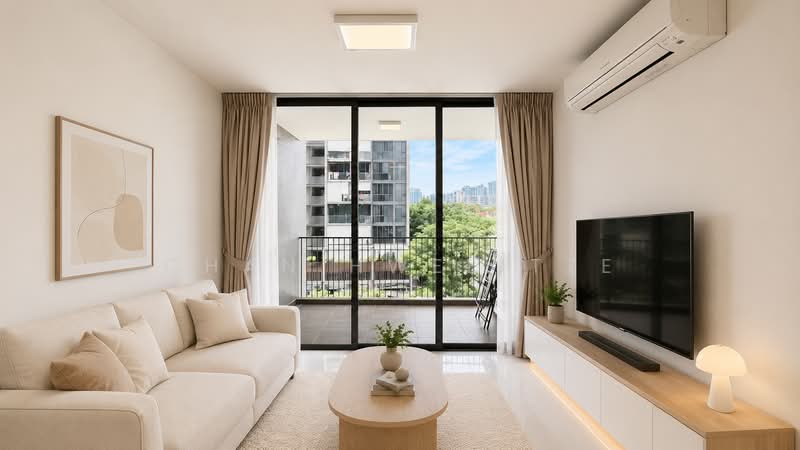 Sant Ritz, 1 Pheng Geck Avenue, 2 Bedrooms, 818 sqft, Condominium For Sale, by Chan Hwee Tze, 60135607 - Living Room - PropertyGuru.com.sg