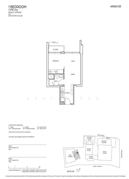 Midtown Bay, 120 Beach Road, 1 Bedroom, 409 sqft, Condominium For Sale, by Ashlyn Peh, 60135844 - PropertyGuru.com.sg
