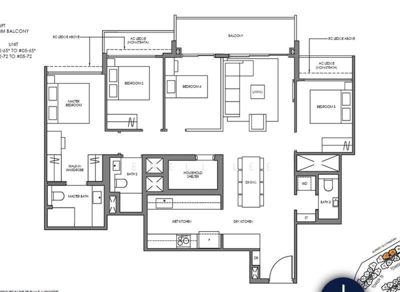 Faber Residence, 64 Faber Walk, Buona Vista / West Coast / Clementi New Town, 5 Bedrooms, 1,485 sqft, Condominium For Sale, by Jenell Lee, 60136175 - PropertyGuru.com.sg