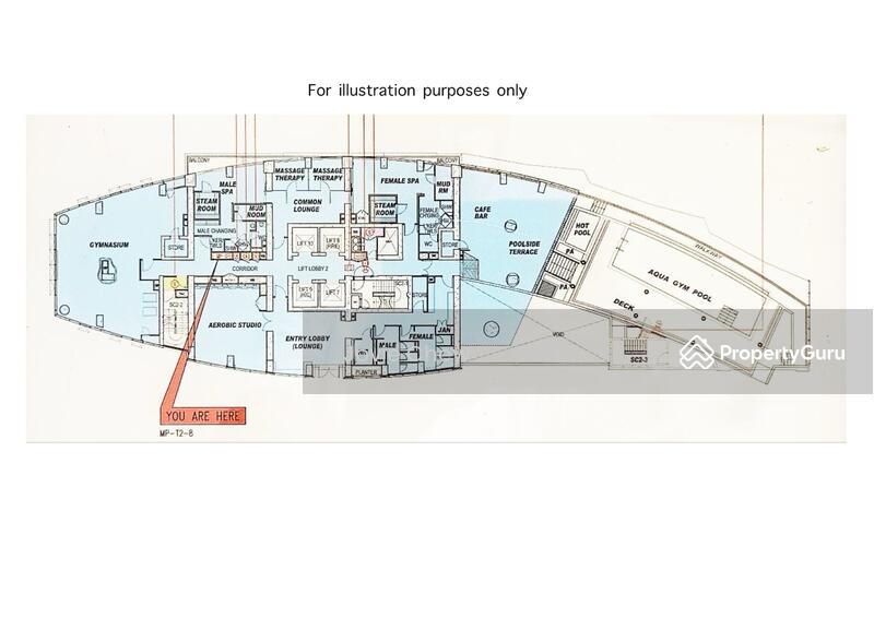 Site plan for Level 8