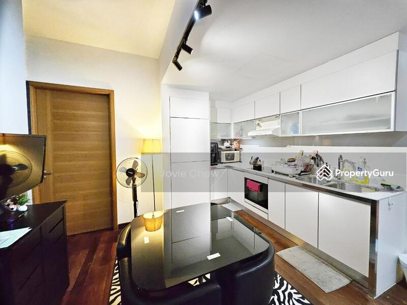 Kitchen and dining area