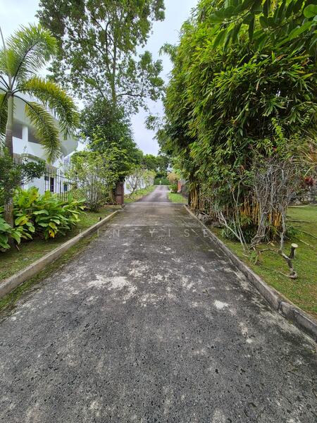 Call 9444.4449! GCB 1KM to Nanyang Primary Good Class Bungalow For Sale at S$ 49,999,999 | PropertyGuru Singapore - Private Drive Way Leading Into House