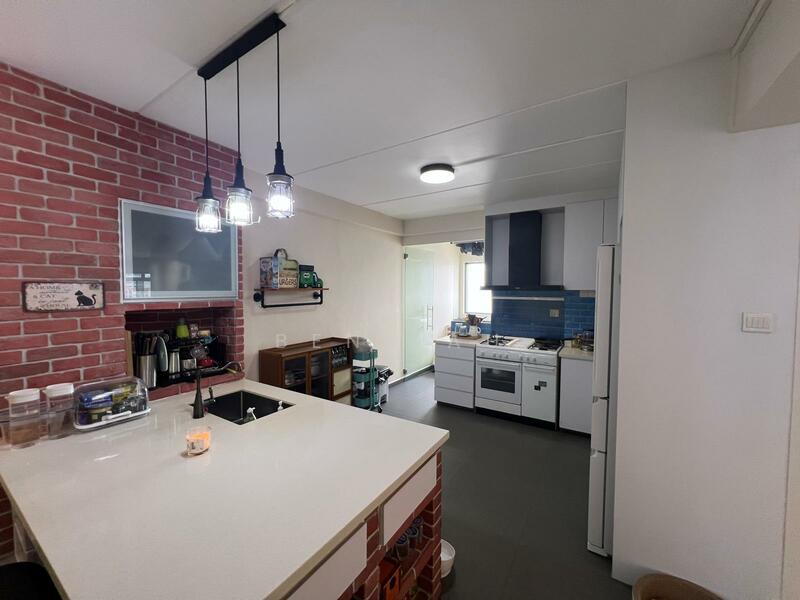 Spacious open concept kitchen