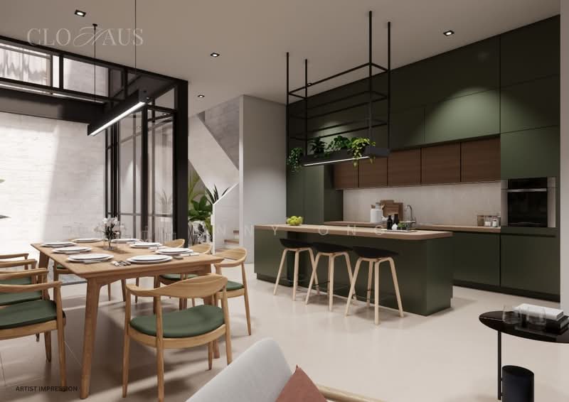 Serangoon Garden Estate, Colchester Grove, 4 Bedrooms, 1,500 sqft, Terraced House For Sale, by Jenny Ong, 60137171 - Kitchen - PropertyGuru.com.sg