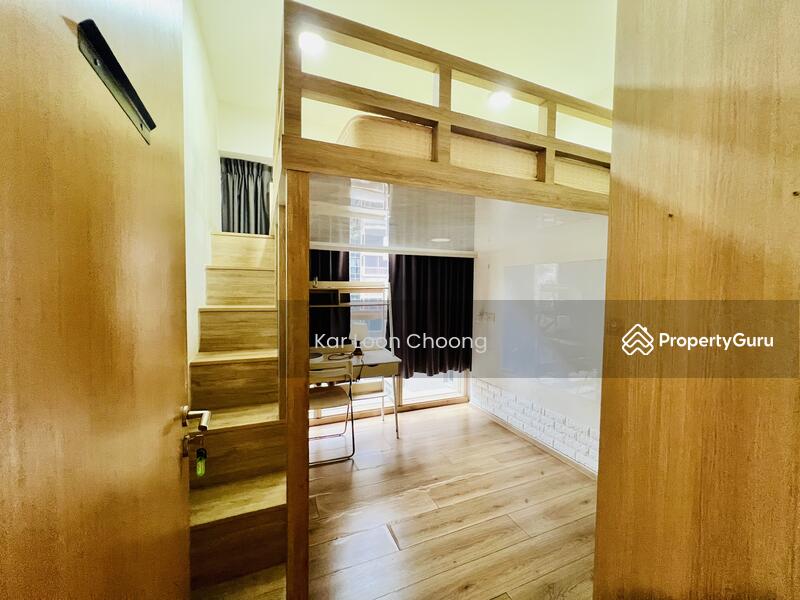 Common room 1 with loft bed