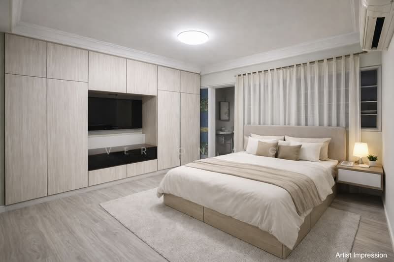 416 Hougang Avenue 10 HDB Flat For Sale at S$ 737,000 | PropertyGuru Singapore - Bedroom