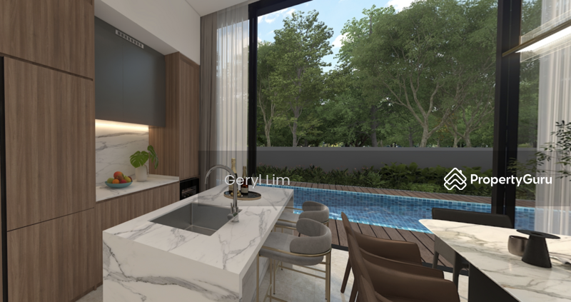 Artist impression of Corner Terrace in this development