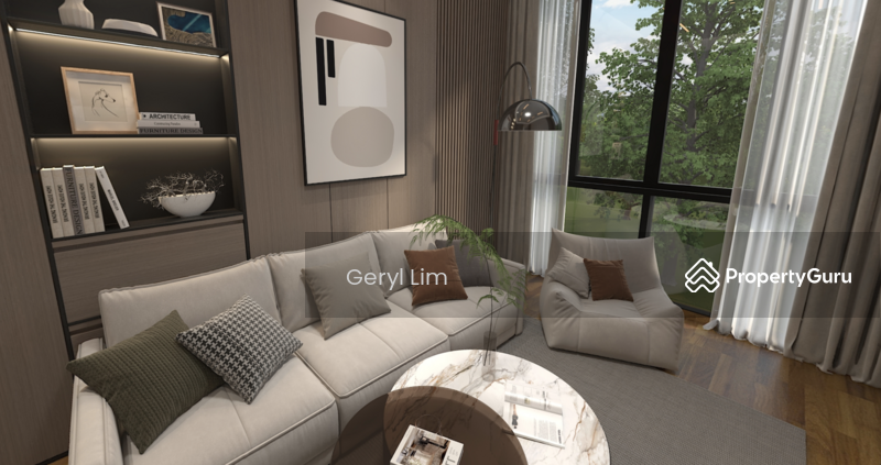 Artist impression of Corner Terrace in this development