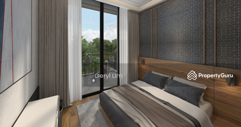 Artist impression of Corner Terrace in this development