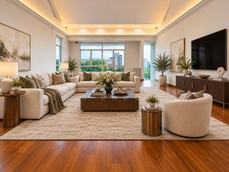 3.5 Storey Corner Terrace! With Great Amenities! Near Various MRT Train Stations & Shopping Malls!, Lor 1 Realty Park, Hougang / Punggol / Sengkang, 6 Bedrooms, 5,524 sqft, Corner Terrace For Sale, by Alvin Choo H.C, 60139276 - Living Room - PropertyGuru.com.sg