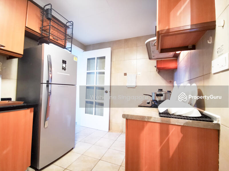 Enclosed Kitchen