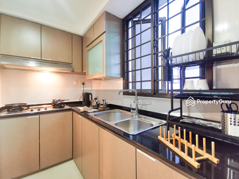 Enclosed Kitchen