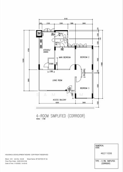 For Sale 319 Bukit Batok Street 33
