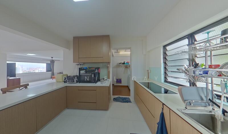 Open concept kitchen
