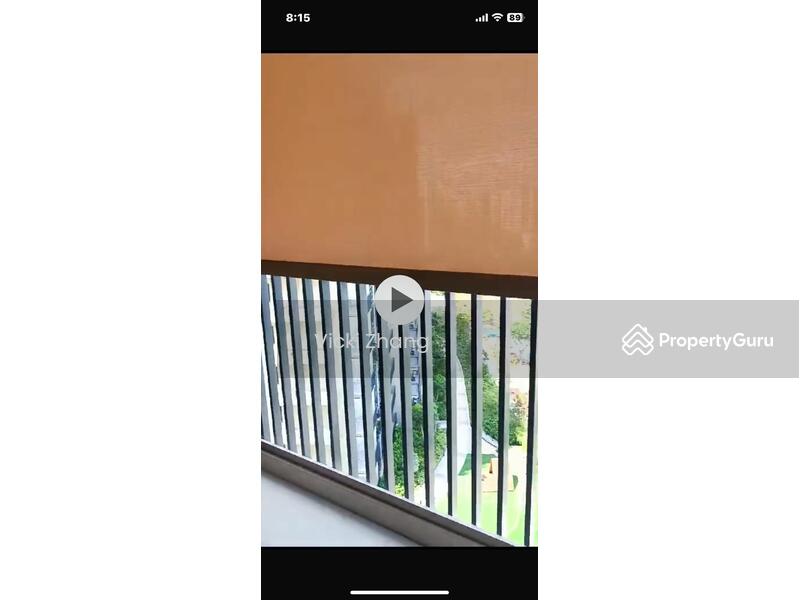 Balcony zip blinds installed