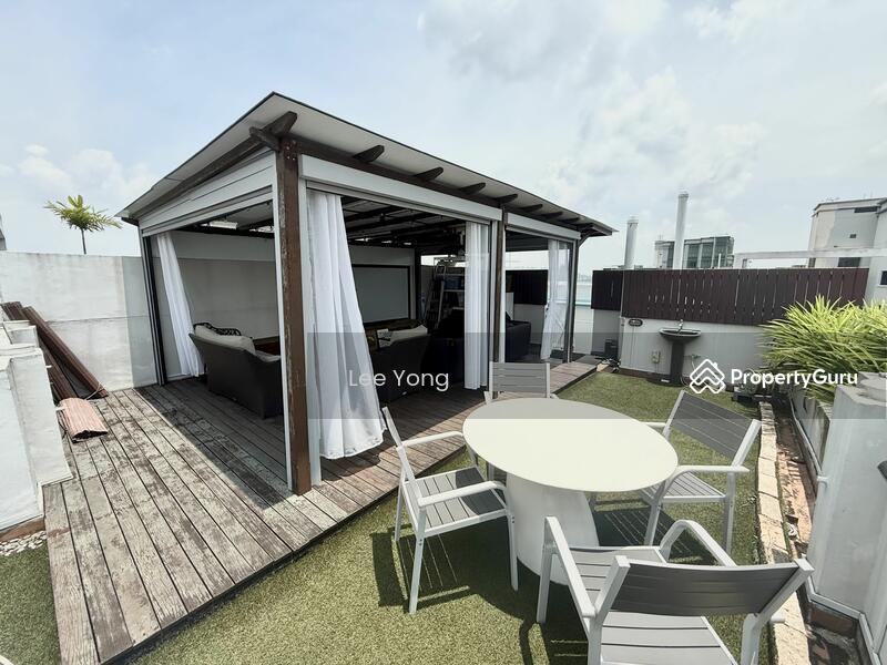For Sale - 3 storeys, 6 bed 5 bath Penthouse, Roof Terrace, walk to mrt