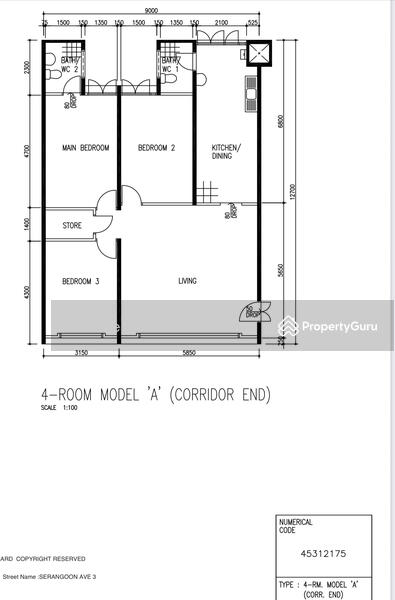 For Sale 325 Serangoon Avenue 3