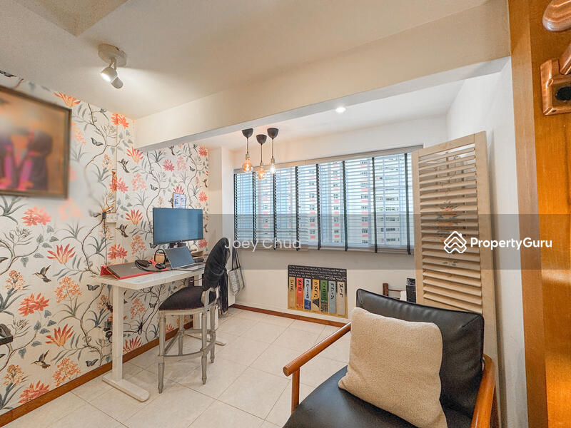 Balcony extended into Living / Study