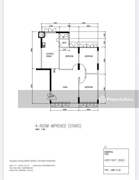 For Sale 15 Hougang Avenue 3