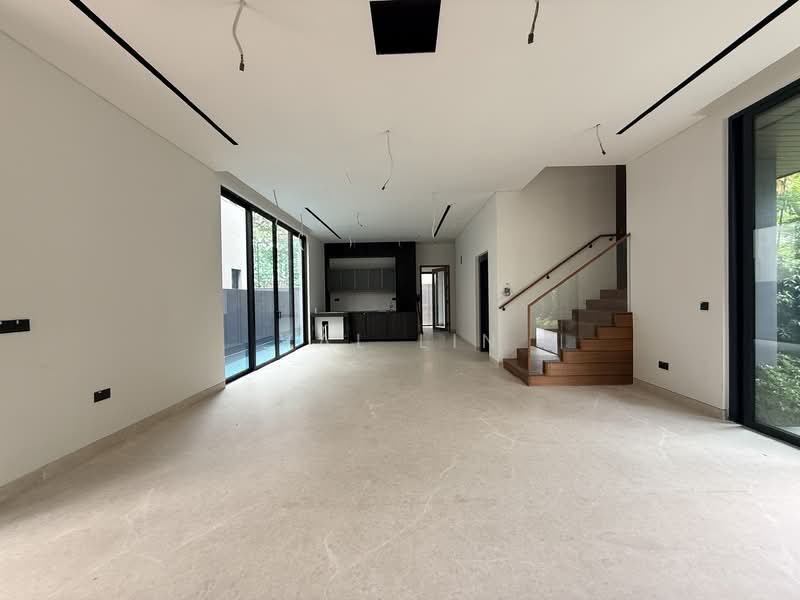 ⭐️ D15 TOP Soon Siglap Brand New Bungalow with Lift Pool & ID ⭐️ ID Bonus Feature Detached House For Sale at S$ 11,580,000 | PropertyGuru Singapore - Living Room D15 Cheapest Brand New