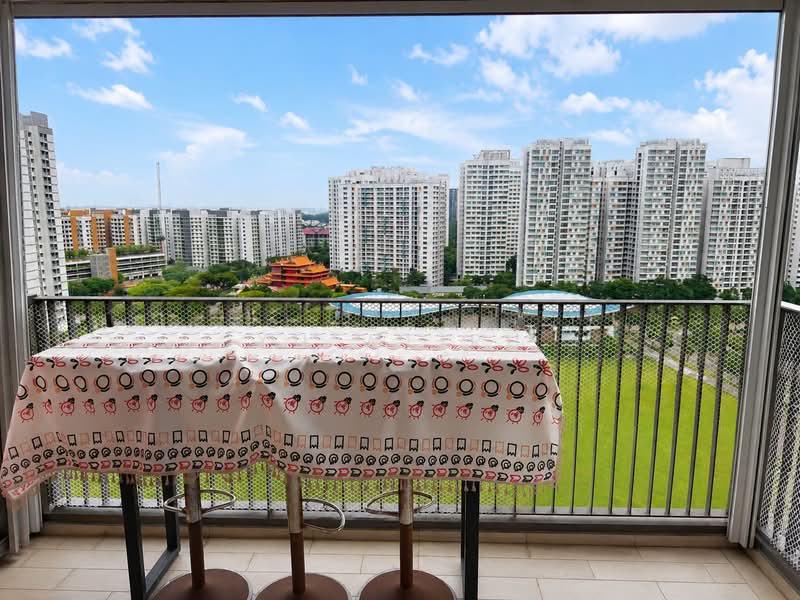 The Topiary, 13 Fernvale Lane, 3 Bedrooms, 1,087 sqft, Executive Condominium For Sale, by Xu Weiru, 60143965 - Balcony - PropertyGuru.com.sg