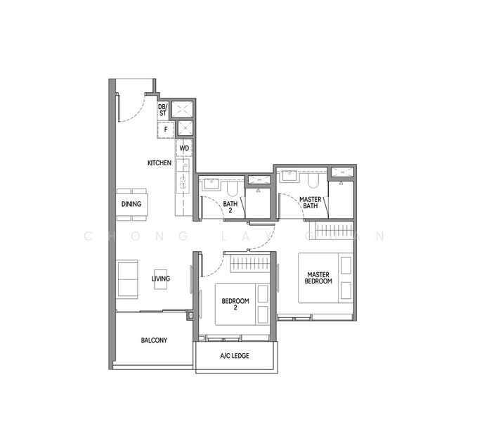 Union Square Residences, 28 Havelock Road,, 2 Bedrooms, 710 sqft, Condominium For Sale, by Chong Lay Guan, 60144629 - PropertyGuru.com.sg