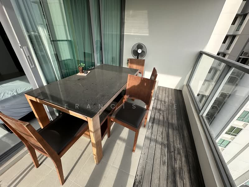 Double Bay Residences, 21 Simei Street 4, Room Rental, 120 sqft, Condominium For Rent, by Francis Lee, 60144694 - Balcony - PropertyGuru.com.sg