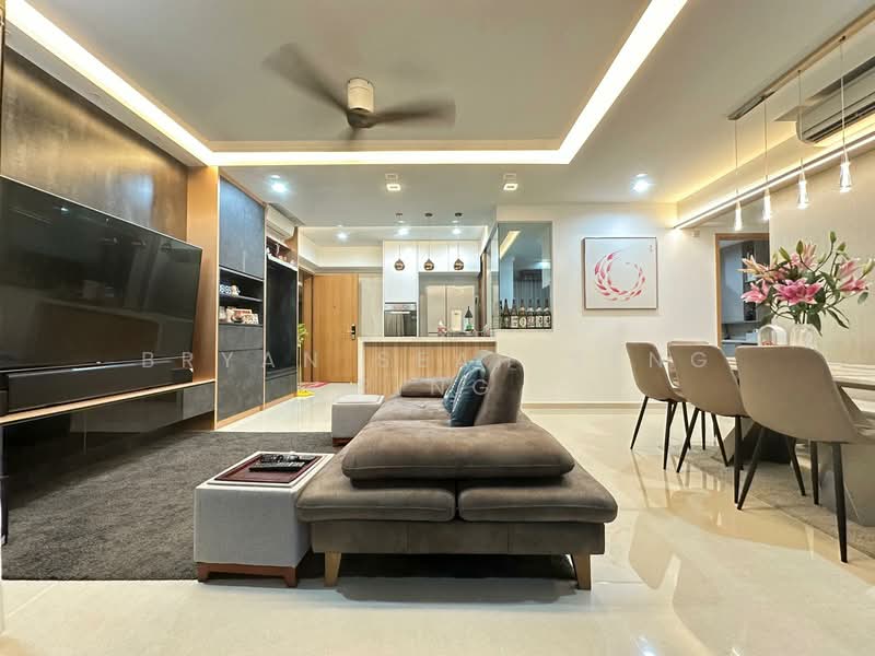 Rivercove Residences EC, 34 Anchorvale Ln, 5 Bedrooms, 1,485 sqft, Condominium For Sale, by Bryan Seah Seng Ping, 60145295 - Living Room - PropertyGuru.com.sg