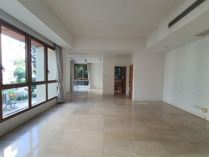 Living Room before tenant moved in