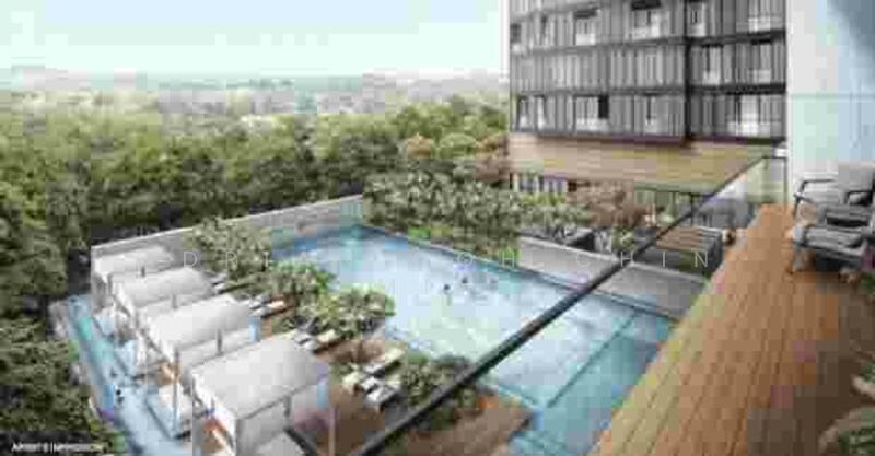 Building S Pool Artise impression