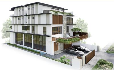 For Sale - ❤️ Amazing ! D10 New Freehold Landed Semi-Detached 4 Levels with Mezzanine & Private Lift ❤️