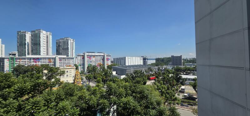 Unblock blue sky view
