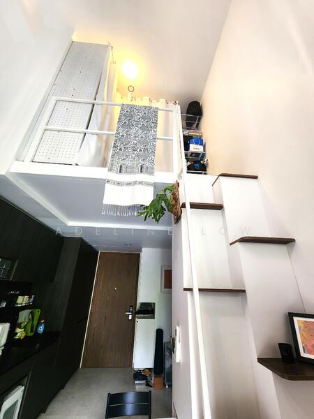 Loft built w Practical Storage Concept