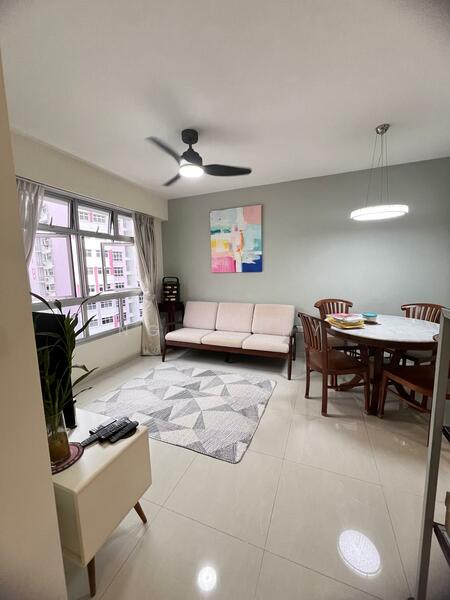 Living cum dinning room 