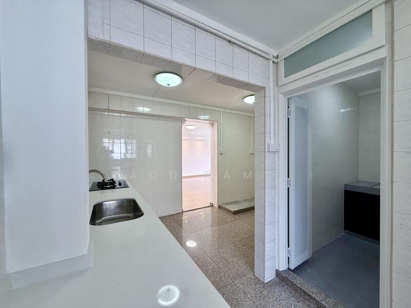 Kitchen + Common Bathroom