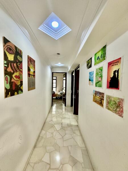 Corridor to rooms
