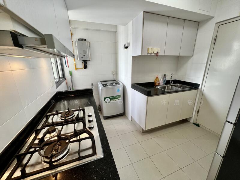 Kitchen with Household Shelter