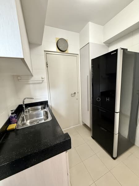 Kitchen with Household Shelter